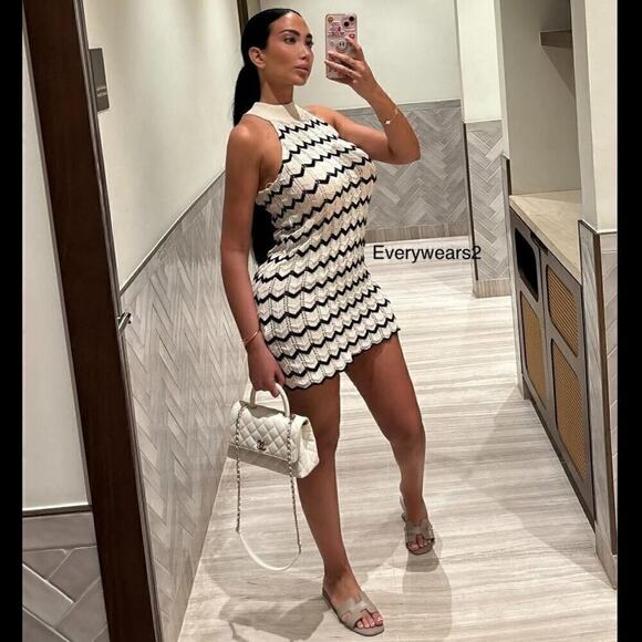 BLOGGER FAVE!!! ZARA Knit Mini Dress NWT - Picture 12 of 16